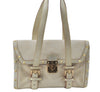 Authentic Louis Vuitton Suhali Epanoui GM Shoulder Bag Ivory LV J6853