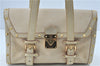 Authentic Louis Vuitton Suhali Epanoui GM Shoulder Bag Ivory LV J6853