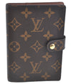 Authentic Louis Vuitton Monogram Agenda PM Notebook Cover R20005 LV J6869