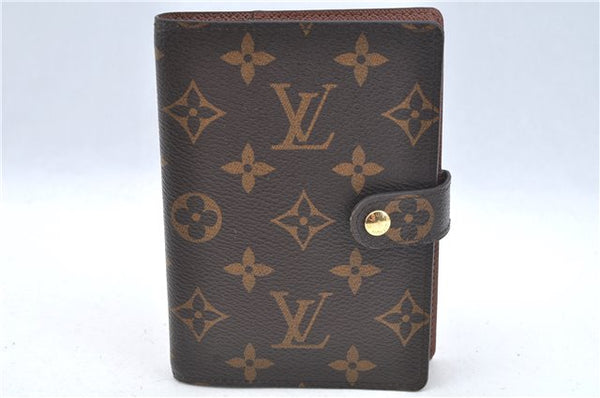 Authentic Louis Vuitton Monogram Agenda PM Notebook Cover R20005 LV J6869