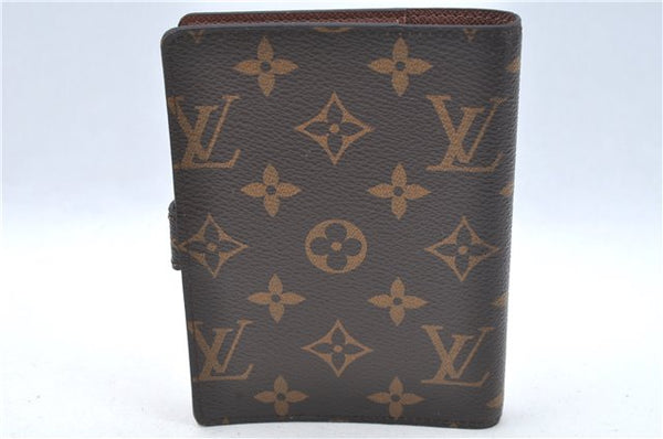Authentic Louis Vuitton Monogram Agenda PM Notebook Cover R20005 LV J6869