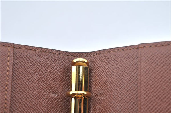 Authentic Louis Vuitton Monogram Agenda PM Notebook Cover R20005 LV J6869