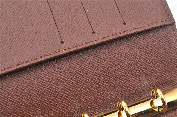 Authentic Louis Vuitton Monogram Agenda PM Notebook Cover R20005 LV J6869