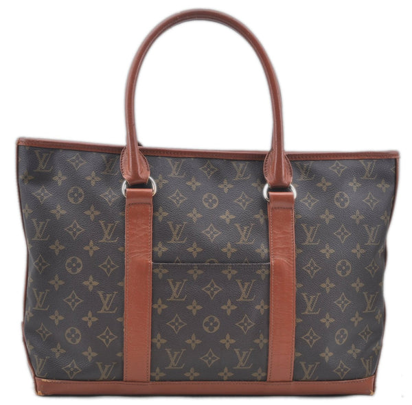 Auth Louis Vuitton Monogram Sac Weekend PM Vintage Tote Hand Bag M42425 LV J6870