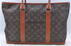 Auth Louis Vuitton Monogram Sac Weekend PM Vintage Tote Hand Bag M42425 LV J6870