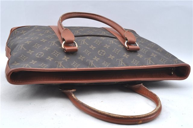Auth Louis Vuitton Monogram Sac Weekend PM Vintage Tote Hand Bag M42425 LV J6870