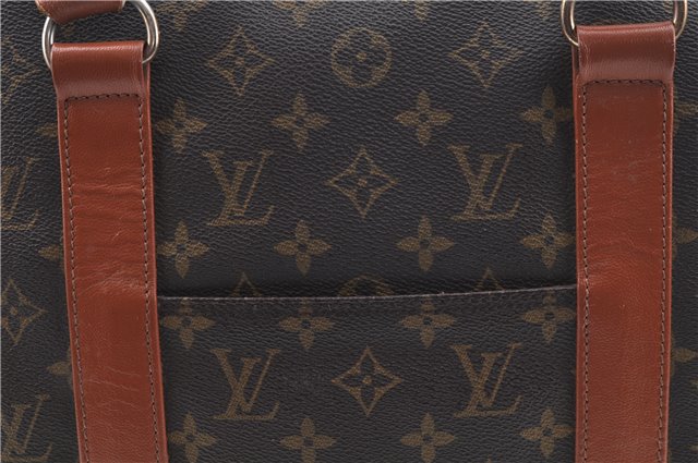 Auth Louis Vuitton Monogram Sac Weekend PM Vintage Tote Hand Bag M42425 LV J6870