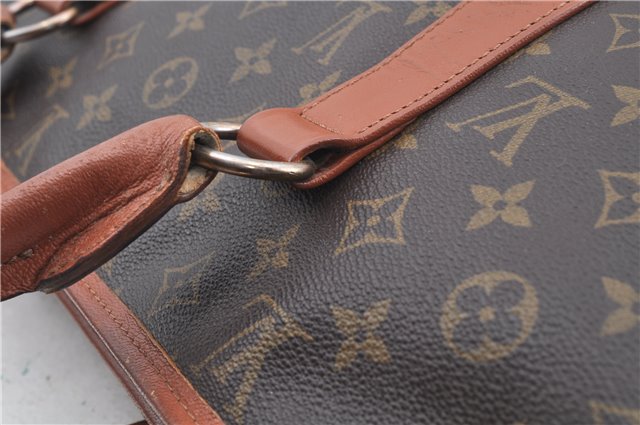 Auth Louis Vuitton Monogram Sac Weekend PM Vintage Tote Hand Bag M42425 LV J6870