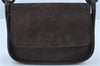 Authentic GUCCI Shoulder Hand Bag Purse Suede Leather Brown Junk J6873