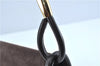 Authentic GUCCI Shoulder Hand Bag Purse Suede Leather Brown Junk J6873