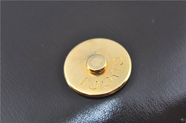 Authentic GUCCI Shoulder Hand Bag Purse Suede Leather Brown Junk J6873