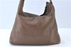 Authentic GUCCI Shoulder Hand Bag Purse Leather 309530 Brown J6899
