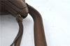 Authentic GUCCI Shoulder Hand Bag Purse Leather 309530 Brown J6899