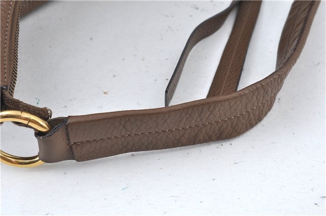 Authentic GUCCI Shoulder Hand Bag Purse Leather 309530 Brown J6899