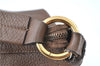 Authentic GUCCI Shoulder Hand Bag Purse Leather 309530 Brown J6899
