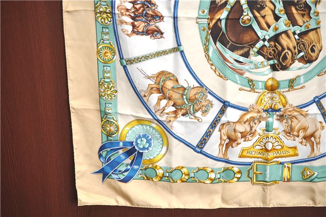 Authentic HERMES Carre 90 Scarf 