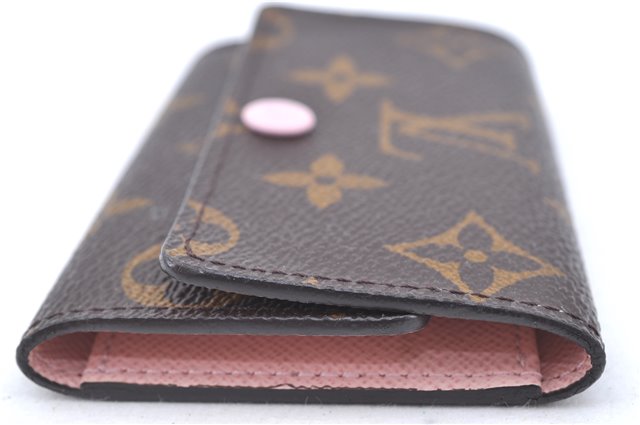 Authentic Louis Vuitton Monogram Multicles 6 Key Case Holder M61285 Pink J6978