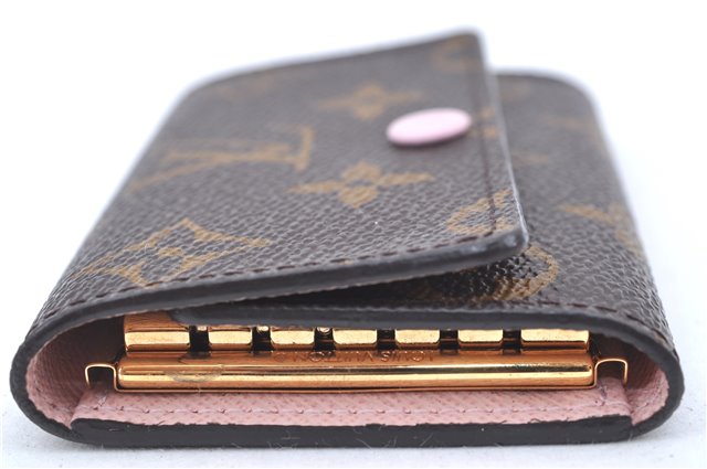 Authentic Louis Vuitton Monogram Multicles 6 Key Case Holder M61285 Pink J6978