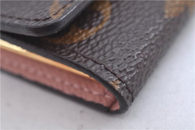 Authentic Louis Vuitton Monogram Multicles 6 Key Case Holder M61285 Pink J6978