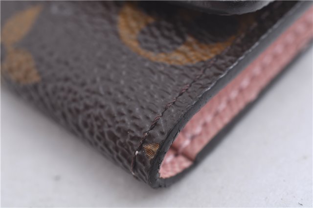 Authentic Louis Vuitton Monogram Multicles 6 Key Case Holder M61285 Pink J6978