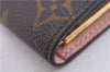 Authentic Louis Vuitton Monogram Multicles 6 Key Case Holder M61285 Pink J6978