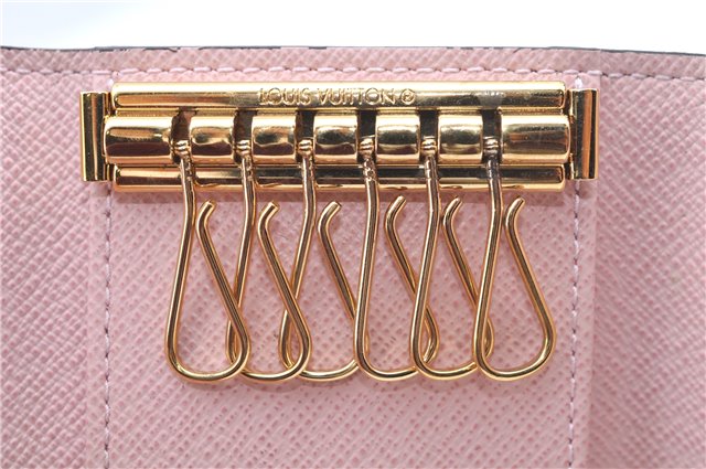 Authentic Louis Vuitton Monogram Multicles 6 Key Case Holder M61285 Pink J6978