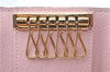 Authentic Louis Vuitton Monogram Multicles 6 Key Case Holder M61285 Pink J6978