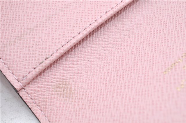 Authentic Louis Vuitton Monogram Multicles 6 Key Case Holder M61285 Pink J6978