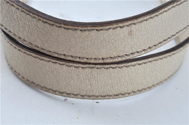 Authentic GUCCI Shoulder Tote Bag Purse GG Canvas Leather 153361 Brown J6980