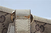 Authentic GUCCI Shoulder Tote Bag Purse GG Canvas Leather 153361 Brown J6980