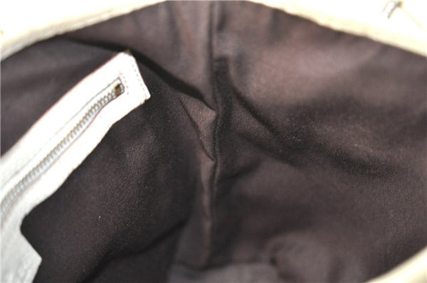 Authentic GUCCI Shoulder Tote Bag Purse GG Canvas Leather 153361 Brown J6980