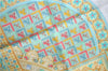 Authentic HERMES Carre 90 Scarf "Ciels Byzantins" Silk Light Blue Yellow J6993