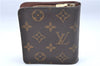 Authentic Louis Vuitton Monogram Compact Zip Bifold Wallet Purse M61667 LV J6994