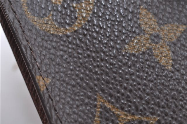 Authentic Louis Vuitton Monogram Compact Zip Bifold Wallet Purse M61667 LV J6994