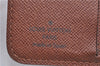 Authentic Louis Vuitton Monogram Compact Zip Bifold Wallet Purse M61667 LV J6994