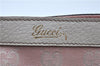 Authentic GUCCI Abbey Shoulder Tote Bag GG Canvas Leather 141472 Pink J6995