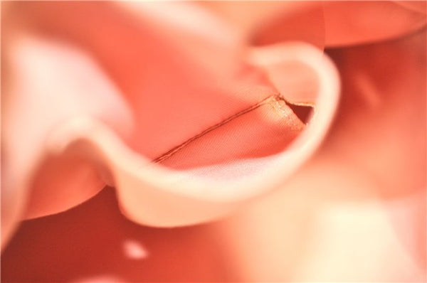 Authentic GUCCI Abbey Shoulder Tote Bag GG Canvas Leather 141472 Pink J6995