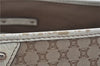 Authentic CELINE Paris Macadam Shoulder Hand Bag Canvas Leather Beige J6999