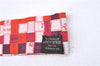 Authentic HERMES Twilly "Bolduc au Carre" Scarf Silk Red Box J7001