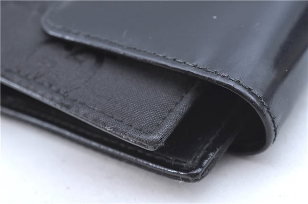 Authentic GUCCI Notebook Cover GG Nylon Leather Black J7003