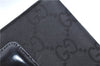 Authentic GUCCI Notebook Cover GG Nylon Leather Black J7003
