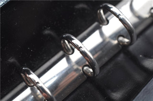 Authentic GUCCI Notebook Cover GG Nylon Leather Black J7003