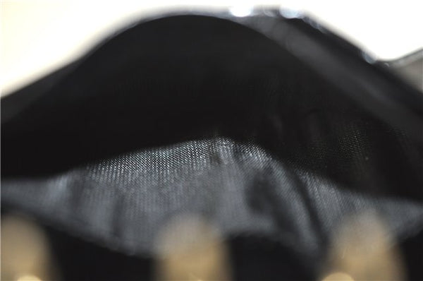 Authentic GUCCI Notebook Cover GG Nylon Leather Black J7003