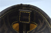 Authentic FENDI Zucca Shoulder Tote Bag PVC Leather Brown Black J7009