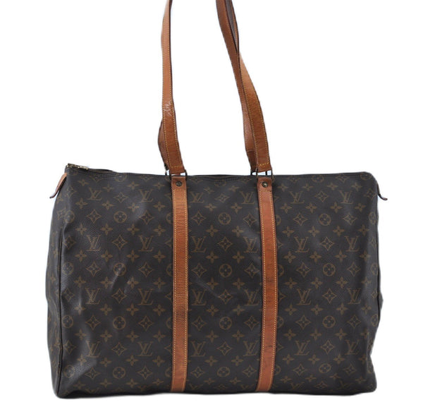 Authentic Louis Vuitton Monogram Flanerie 50 Shoulder Boston Bag M51116 LV J7012