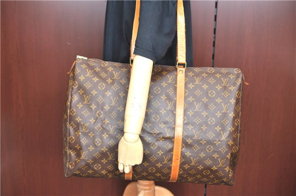 Authentic Louis Vuitton Monogram Flanerie 50 Shoulder Boston Bag M51116 LV J7012