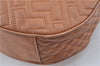 Authentic TORY BURCH Leather Shoulder Bag Bbeige J7015