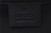 Authentic GUCCI GG Crystal Shoulder Tote Bag PVC Leather 197953 Black J7024