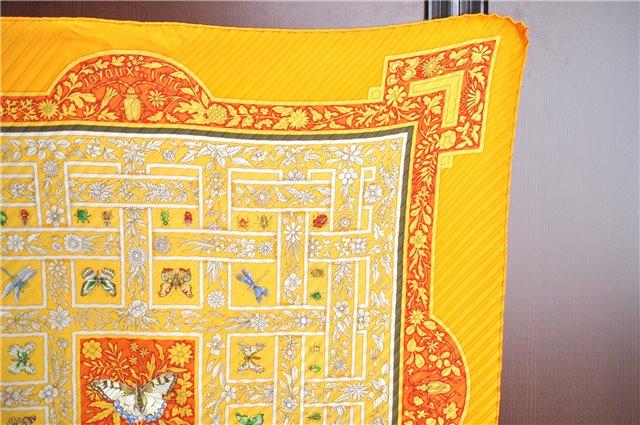 Authentic HERMES Pleats Scarf 