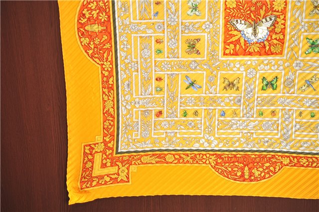 Authentic HERMES Pleats Scarf 